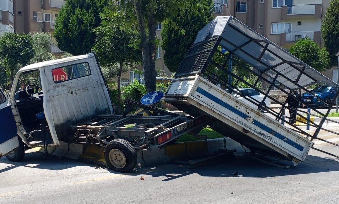 Aydın’ın Efeler ilçesinde meydana gelen trafik kazasında bir kişi yaralandı.