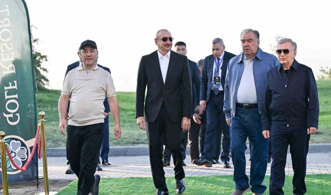Kırgızistan Cumhurbaşkanı Sadır Caparov’un ev sahipliğinde gerçekleşen resmi ziyaret kapsamında