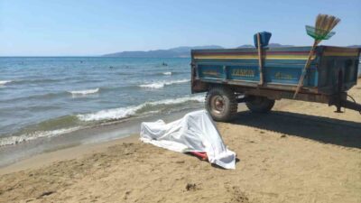 İzmir Selçuk ilçesi sahilinde kimliği belirsiz bir erkek cesedi bulundu.
