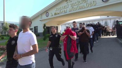 Kocaeli merkezli 31 ilde gerçekleştirilen bir operasyonda, paravan şirketler aracılığıyla