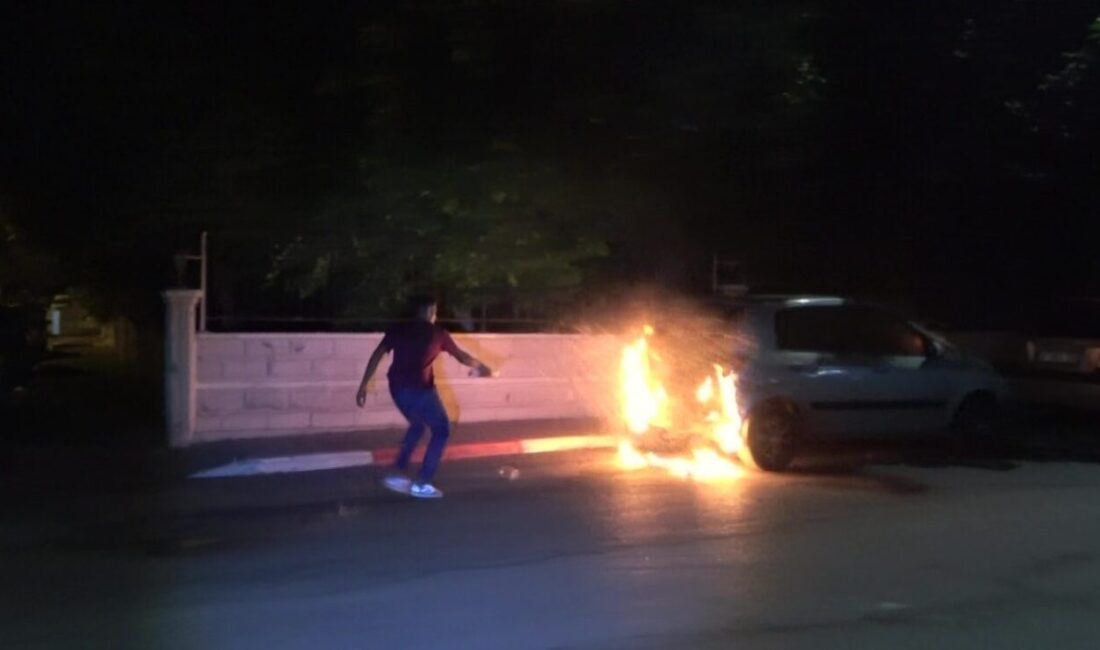 Antalya’nın Muratpaşa ilçesinde dün gece meydana gelen bir olayda, park