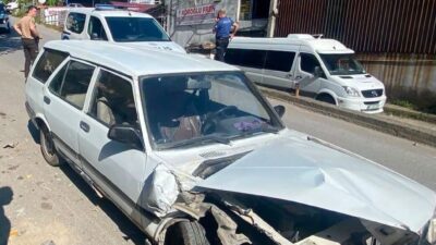 Alaplı ilçesinde Zonguldak’ta ilginç bir kaza meydana geldi. Sürücüsü olmayan