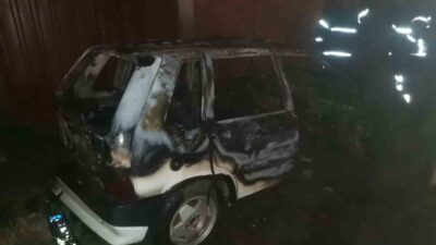 Sandıklı ilçesine bağlı Kusura köyünde, park halindeki bir otomobilde meydana