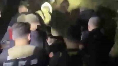 Bursa’nın Kestel ilçesine bağlı Alaçam mevkisinde, bir vatandaş patikadan yamaca