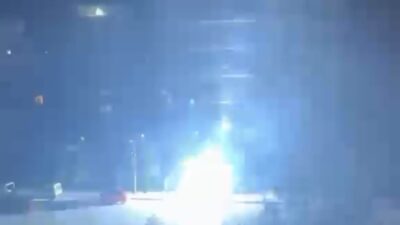 Adıyaman’da geçen gece, Altınşehir Mahallesi Karaali Caddesi üzerinde bulunan elektrik