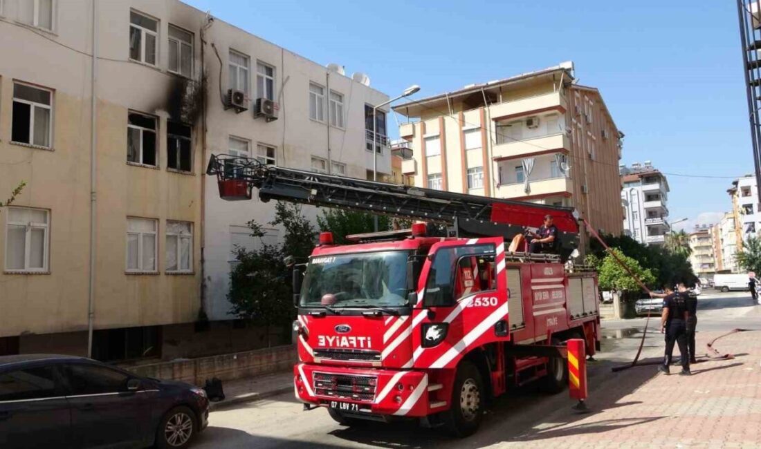 Manavgat’ta Bir Apartmanda Çıkan Yangın Kontrol Altına Alındı Antalya’nın Manavgat