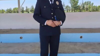 26 yaşındaki genç, Polis Meslek Eğitim Merkezi’nden mezun olduktan sonra