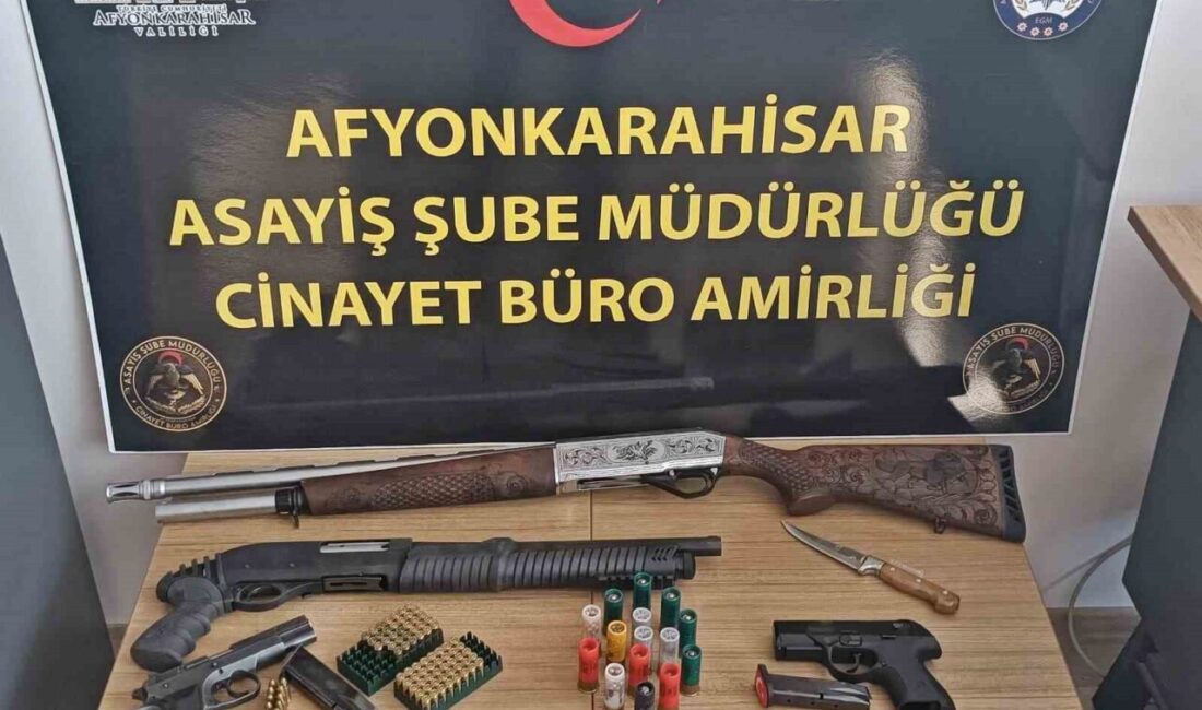 Afyonkarahisar İl Emniyet Müdürlüğü ekipleri son bir haftada gerçekleştirdikleri uygulama