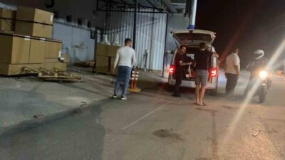 Bursa’nın İnegöl ilçesinde, polis ekipleri tarafından dur ihtarına uymayan ve