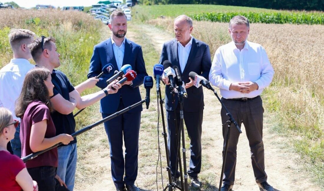 Polonya Başbakanı Donald Tusk, ülkenin doğusunda Rus Kh-101 seyir füzesinin
