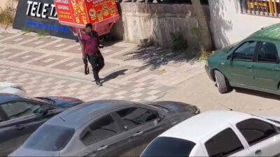 Malatya’da, bir kişi pompalı tüfekle sokak ortasında rastgele ateş açarak