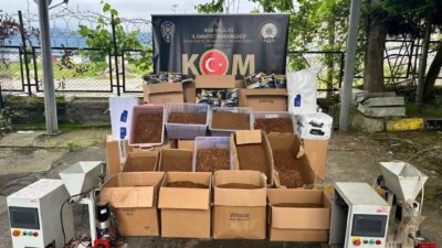 Rize Emniyet Müdürlüğü Kaçakçılık ve Organize Suçlarla Mücadele (KOM) Şube
