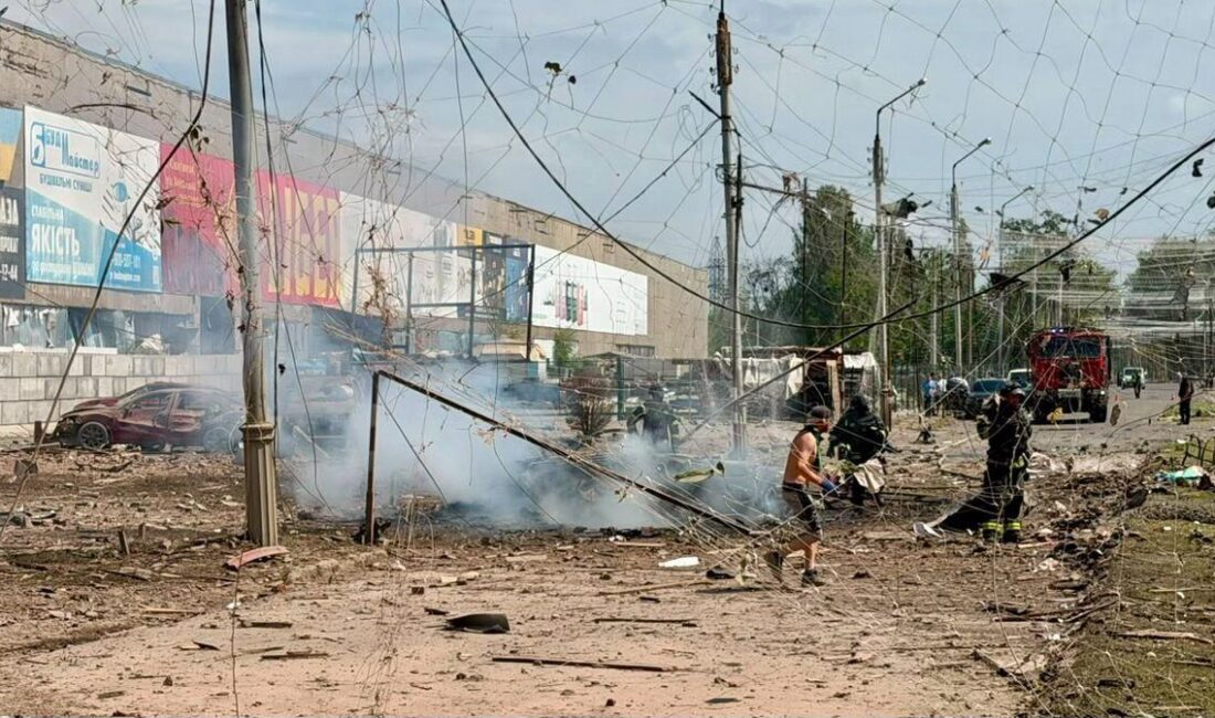 Rus ordusunun Ukrayna’ya düzenlediği saldırılar sonucunda Kiev bölgesinde 6, Sloviansk