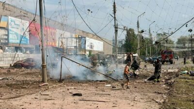 Rus ordusunun Ukrayna’ya düzenlediği saldırılar sonucunda Kiev bölgesinde 6, Sloviansk