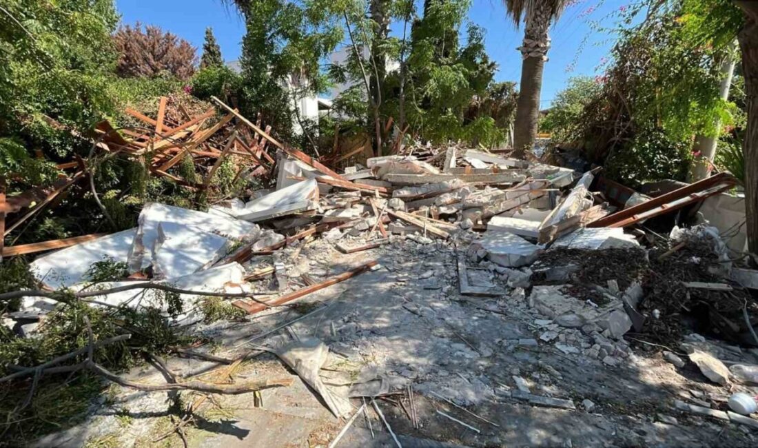 Bodrum Belediyesi, il genelinde yasa dışı yapılarla mücadelesini sürdürüyor. Son