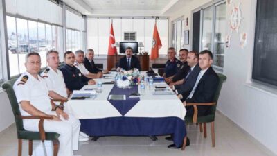 Samsun Valisi Orhan Tavlı’nın başkanlığında düzenlenen İl Güvenlik ve Asayiş
