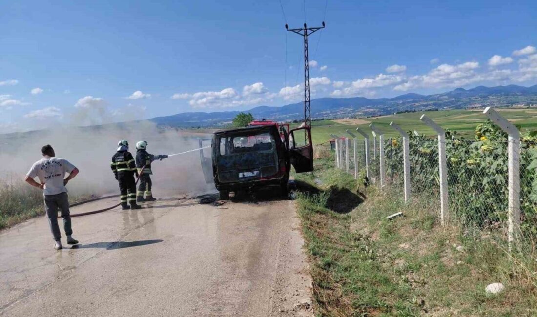 Vezirköprü ilçesinde meydana gelen bir olayda, seyir halindeki bir mermer