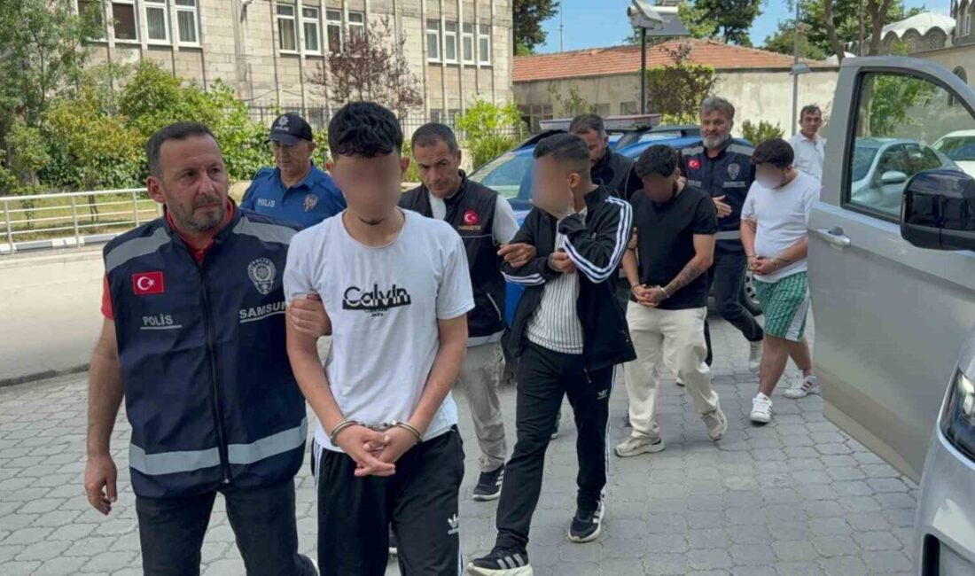 Samsun’da narkotik polisinin uyuşturucu ticaretiyle ilgili düzenlediği 2 ayrı operasyonda