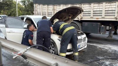 Eskişehir’de bir araç, sanayi bölgesinden ayrıldıktan sadece 10 dakika sonra