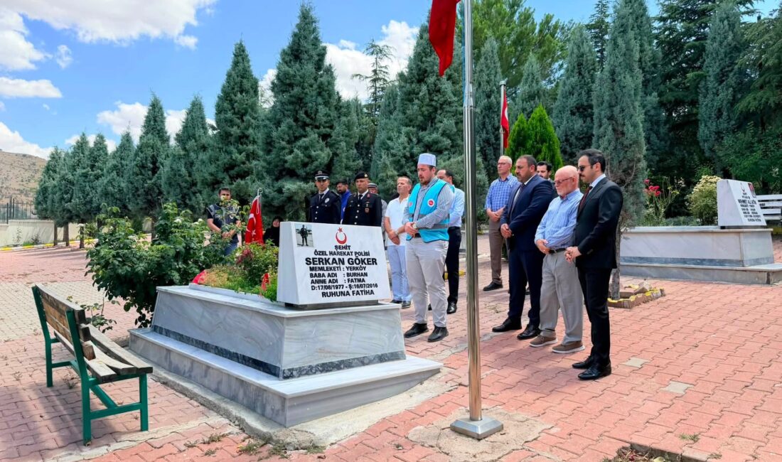 Kırşehir’in Çiçekdağı ilçesinde, 15 Temmuz Demokrasi ve Millî Birlik Günü
