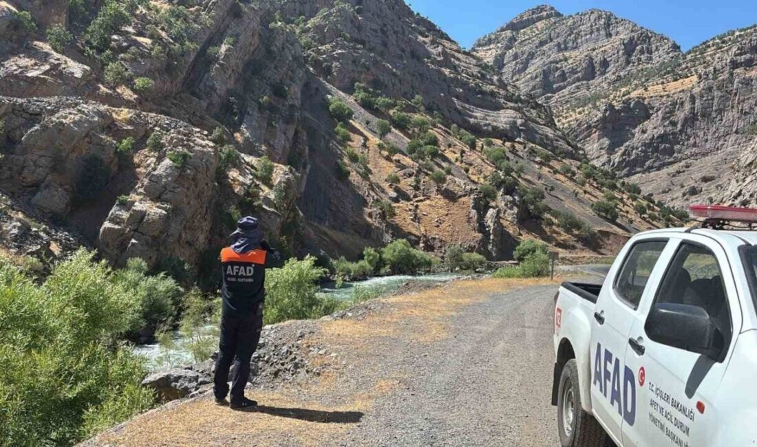 Şırnak’ta 27 yaşındaki Erkan Sak’ın, balık tutarken akıntıya kapılarak kaybolmasıyla