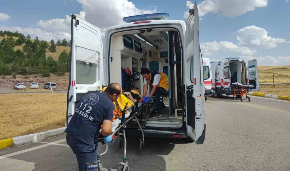 Sivas’ta meydana gelen trafik kazasında bir kişi hayatını kaybetti ve