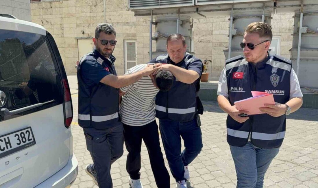 Samsun’da, iş çıkışı genç bir kadını takip edip cinsel saldırıda