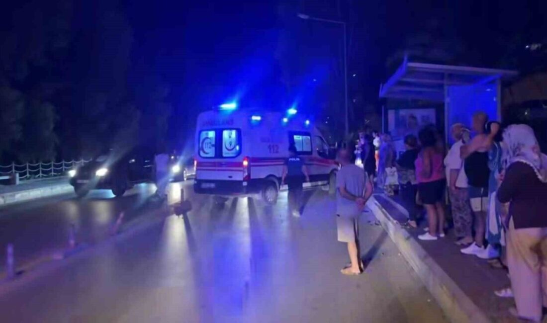 Söke’de İsmet İnönü Caddesi’nde meydana gelen bir trafik kazasında, bir