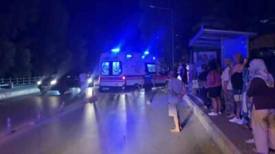 Söke’de İsmet İnönü Caddesi’nde meydana gelen bir trafik kazasında, bir