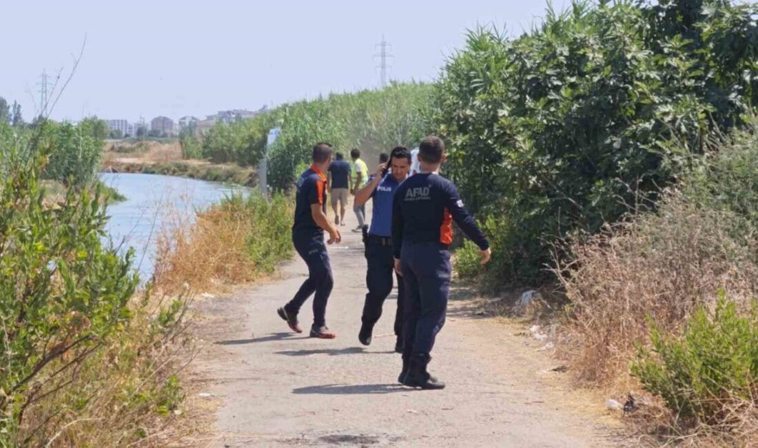 Antalya’nın Kepez ilçesinde sulama kanalına giren 12 yaşındaki bir çocuk,