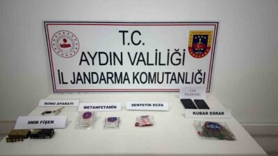 Aydın’ın Sultanhisar ilçesinde uyuşturucu ticareti yapan sokak satıcılarına yönelik gerçekleştirilen