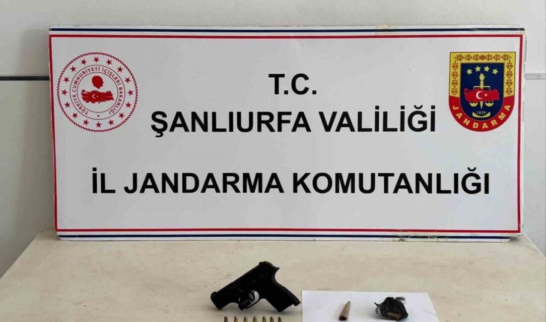Suruç ilçesinde jandarma ekipleri tarafından durdurulan 2 şüphelinin üzerinde uyuşturucu