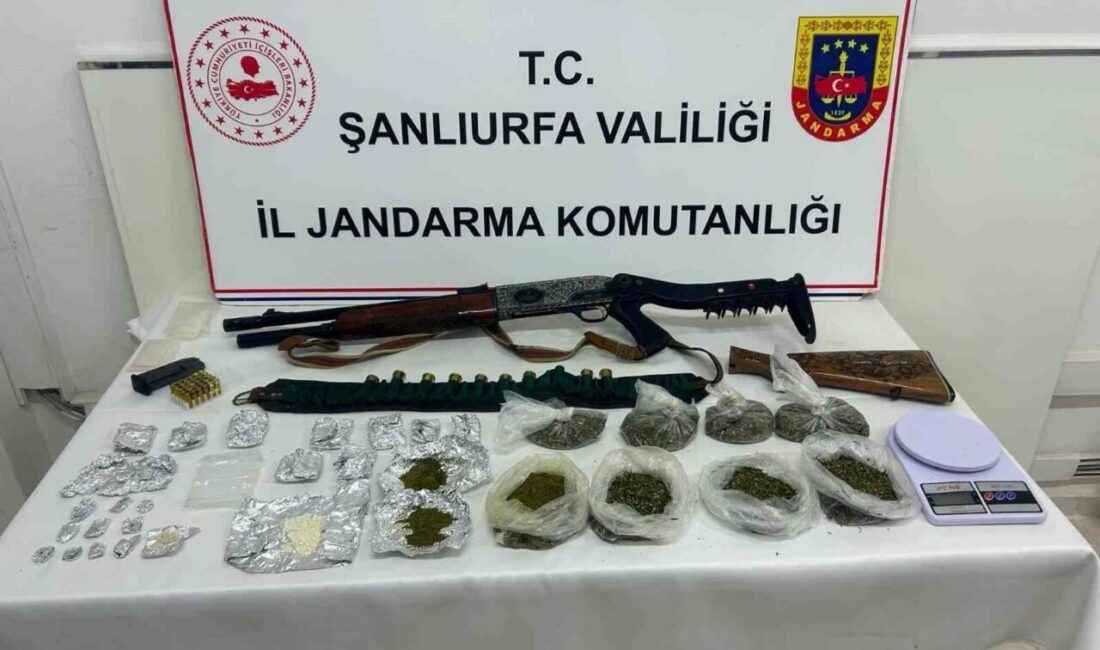 Suruç ilçesinde gerçekleştirilen uyuşturucu operasyonunda, jandarma ekipleri tarafından uyuşturucu ticareti