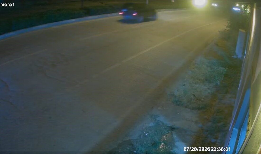 Bursa’nın İnegöl ilçesinde gece meydana gelen trafik kazasında, bir cipin