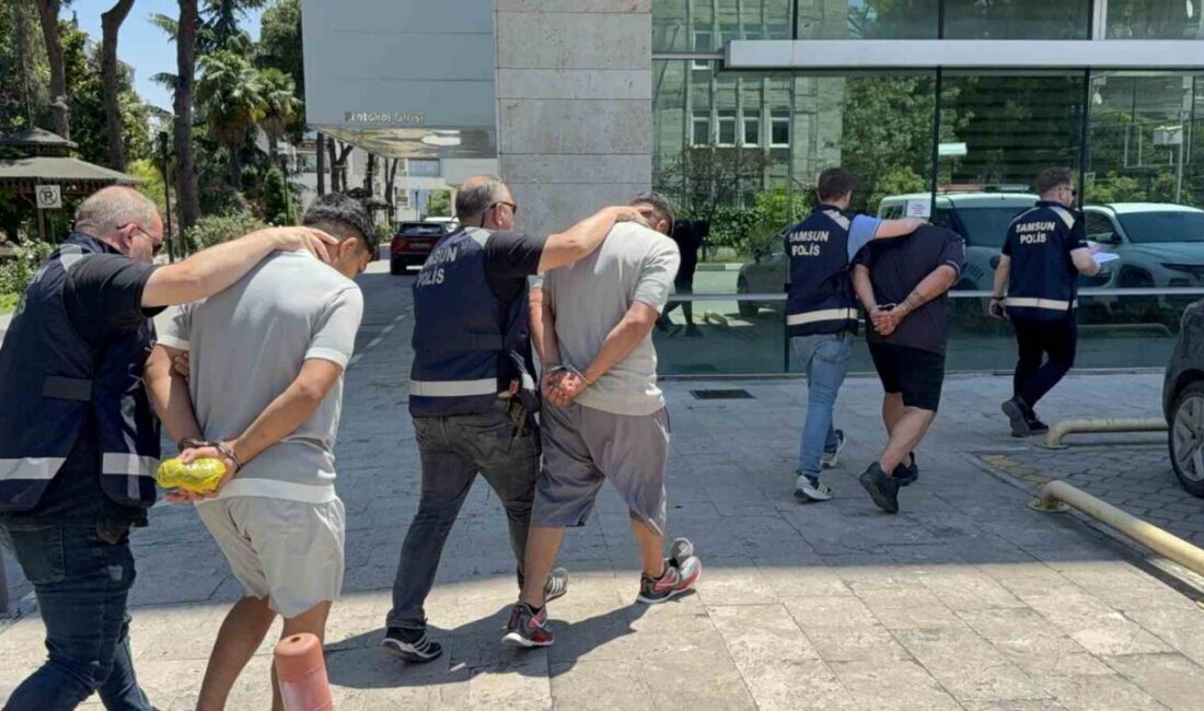 Samsun’un Canik ilçesinde gerçekleşen bir olayda, 3 kişi tüfekle vurularak