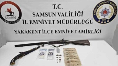 Samsun’un Yakakent ilçesinde yapılan uyuşturucu operasyonunda “metafizik uzmanı” olarak bilinen