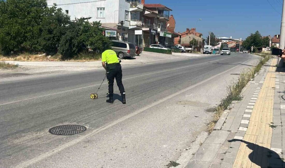 Kütahya’nın Tavşanlı ilçesinde, kontrolü kaybederek düşen 14 yaşındaki bir scooter
