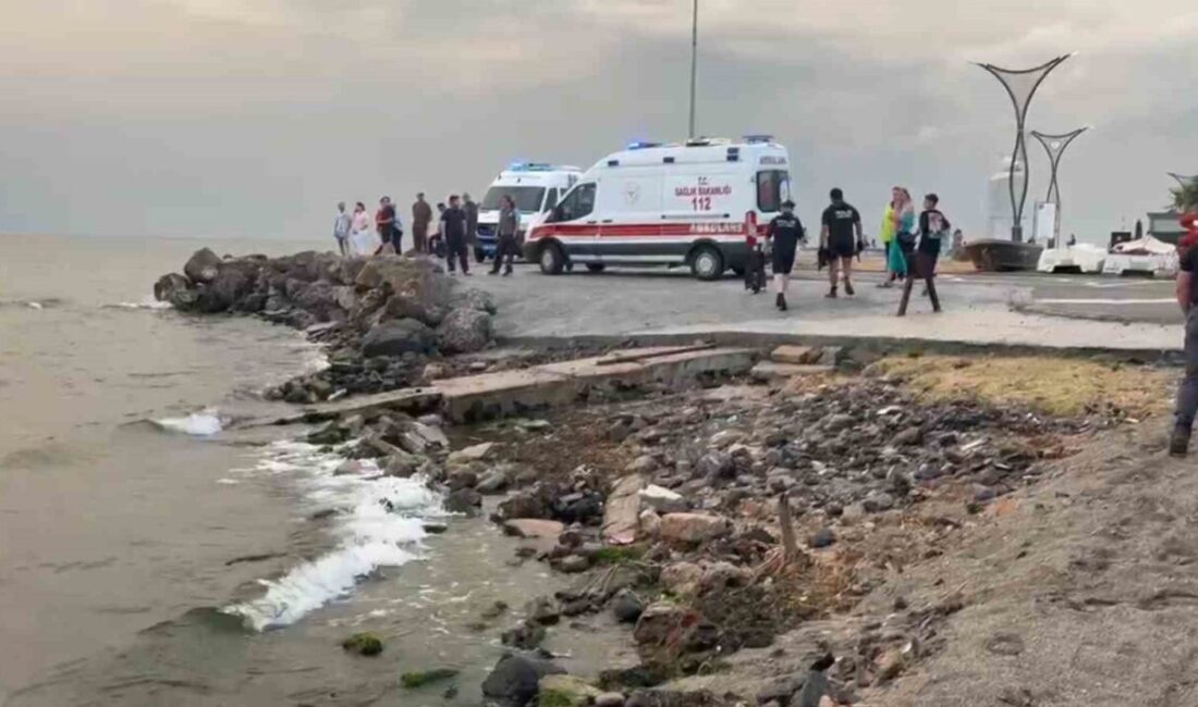 Tekirdağ’da bir kişinin denize girdikten sonra kaybolduğu iddiası üzerine deniz
