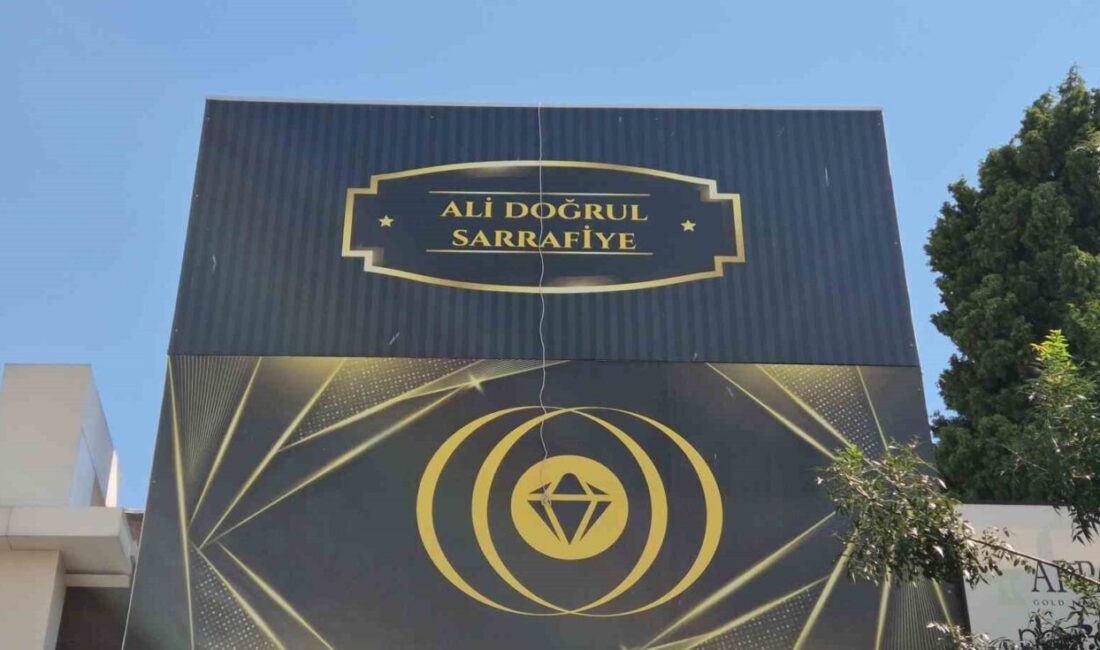 Süleymanpaşa ilçesinde bulunan Ali Doğrul Sarrafiye adlı kuyumcuda altın ve