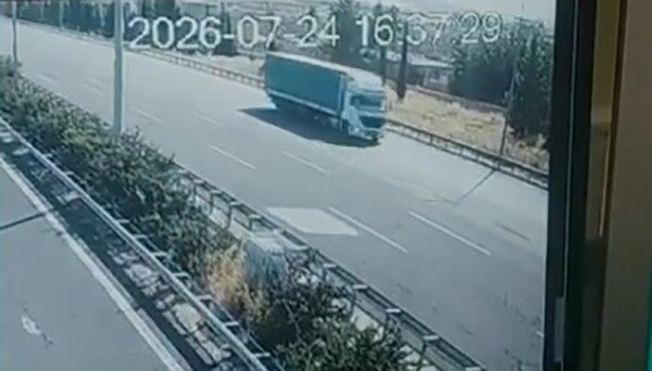 Şanlıurfa’da meydana gelen bir olayda, otobanda ters yöne giden bir