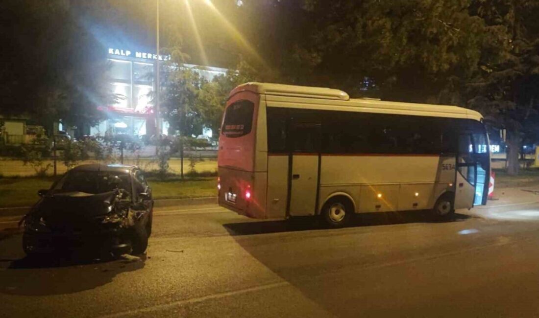 Isparta’da meydana gelen kazada, sarhoş bir sürücünün kullandığı araç, bir