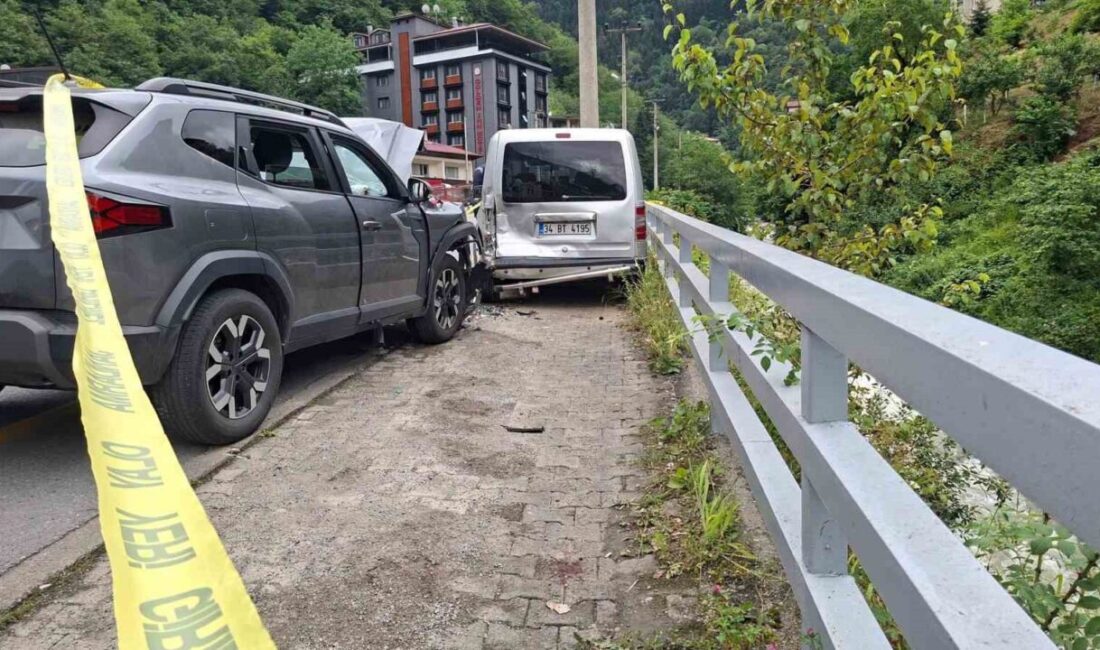 Trabzon’un Çaykara ilçesinde yaşanan trafik kazasında, ilk raporlara göre yedi
