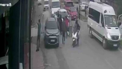 Düzce’de bir maddi hasara sebep olan trafik kazasının ardından karşılıklı