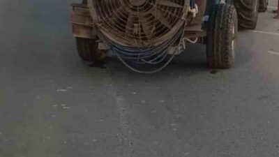 Tarsus ilçesinde meydana gelen bir kazada traktörden düşen ve ağır