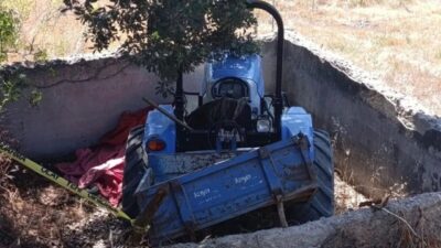 Bursa’nın Büyükorhan ilçesine bağlı Karalar Mahallesi’nde yaşanan traktör kazasında, 73
