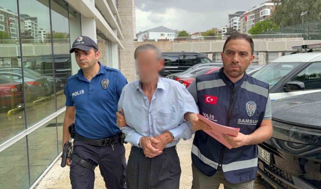 Samsun’da bir kadına cinsel tacizde bulunduğu iddia edilen yaşlı bir