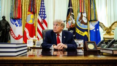 Amerika Birleşik Devletleri Başkanı Donald Trump, Rushmore Dağı’ndaki Keystone kasabasında