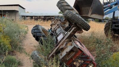 Ödemiş ilçesinde bir traktör kazası meydana gelerek 16 yaşındaki bir