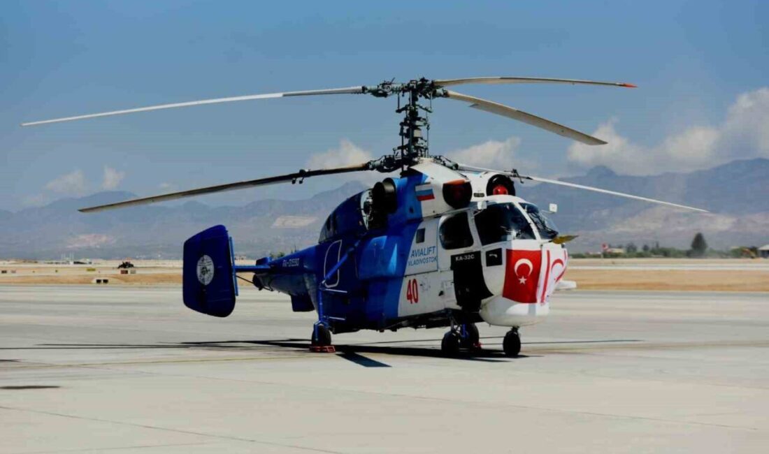 Türkiye, KKTC’de olası orman yangınlarına müdahale etmek amacıyla Ka-32 tipi