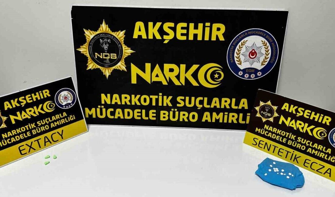 Akşehir ilçesinde bulunan cezaevinde uyuşturucu suçundan tutuklu olan bir mahkumun
